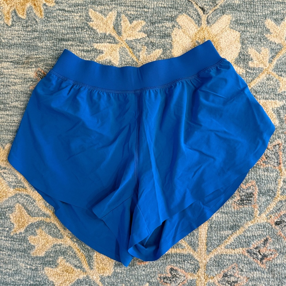 CRZ YOGA Blue Running Shorts BRAND NEW WITH TAGS